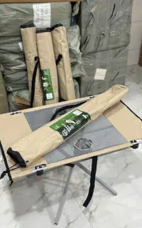 میز تاشو برزنتی، پایه فلزی، همراه با کیف مخصوص