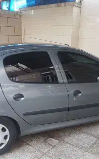 ۲۰۶ تیپ ۵ سیمی مدل ۹۵ بدون رنگ و ضربه
