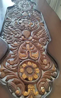 میز غذاخوری ۱۲ نفره با ۶ عدد صندلی