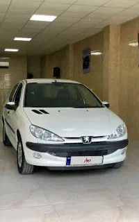 پژو ۲۰۶ تیپ ۲ مدل ۸۶ سفید