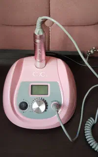 ** سوهان برقی کوکو coco صورتی ناخن کاری **