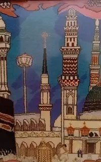 تابلو فرش دستباف کرک و گل ابریشم