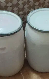 بشکه پلاستیکی با کمربند فلزی