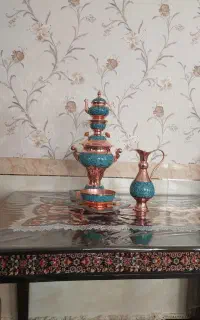 سماورفیروزه کوبی