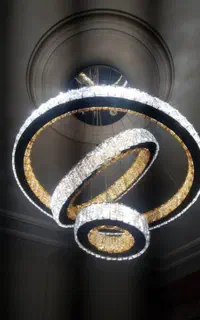 لوستر کهکشانی دایره سه حلقه 50*30*15