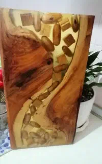 تخته گوشت. تخته سرو
