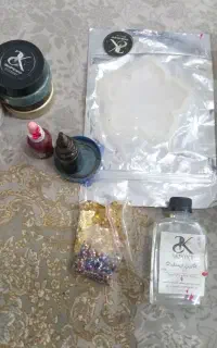 لوازم رزین از مواد و قالب و فیلم اموزشی
