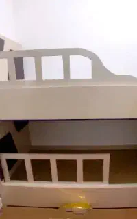 تخت دو طبقه نوجوان ملامینه پاک چوب