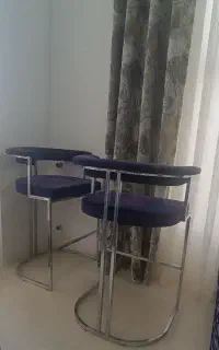 دو عدد صندلی کانتر