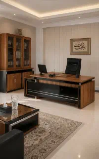 میز نئوکلاسیک مدیریتی/شیک وسفارشی/۲سال گارانتی