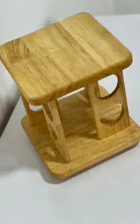 استند چرخشی جا ادویه با چوب بامبودرجه یک