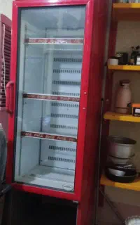 بدن یخچال ایستاده
