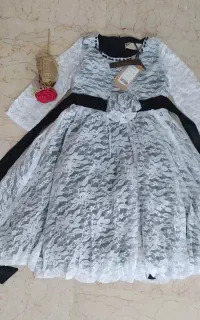حراج لباس پیراهن مجلسی پرنسسی دخترانه نو