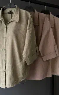 شومیز نگینی رنگی