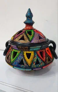 یک جفت ظرف سفالی