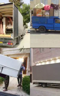 اتوبارجابجای حمل اسباب کشی اثاثیه منزل ماشین کارگر