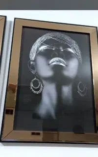 قاب آینه ای سه تیکه  چهره شیک و سالم