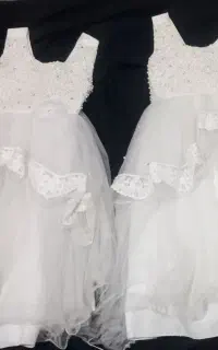 دو عدد پیراهن مجلسی دخترانه