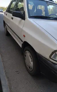 پراید مدل۹۲ بی رنگ کولر سالم