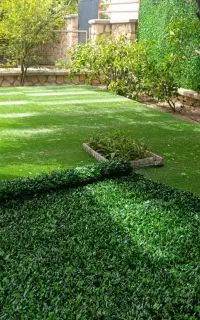 اجرای چمن مصنوعی و طبیعی