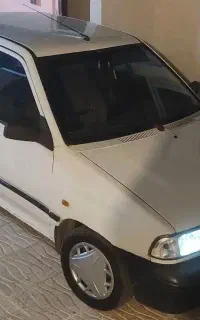 پراید سفید 131sx مدل ۹۰