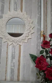 آینه مکرومه