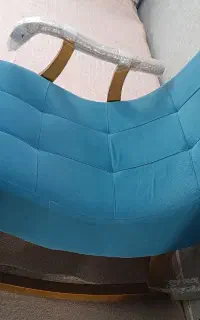 صندلی راک آواکس رویه پارچه مکس پایه چوب راش