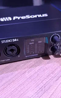 کارت صدا استودیویی حرفه‌ای PreSonus 24c