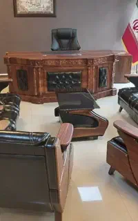 میز ذاکمان8543مدیریت صندلی اداری کانترمنشی کمدفلزی