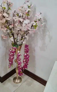 گل و گلدان آلمینیومی
