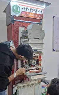 آموزش تعمیرنصب پکیج کولرگازی اسپرسوساز ،پمپ آب