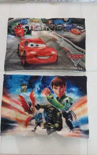 دوعدد روبالشتی پارچه ای