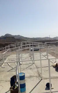 جوشکار سیار ، نصاب پنل و ورق شیروانی