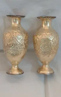 گلدان قلمکاریی عتیقه