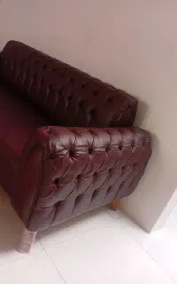مبل ۳ نفره چرم