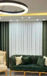 کد ۵۳۸انواع پرده پارچه ای