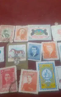 ۱۵عدد تمبر قدیمی