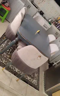 یک سرویس میز ناهار خوری۶نفره نو