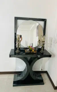 آیینه کنسول کامل آیینه ای