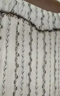 پرده حریر با آستر