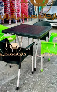صندلی پلاستیکی  باغی کافه مدل یونیک نهارخوری