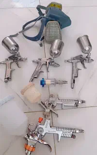 پیستوله رنگ پیستوله سایه پاشه ساتا