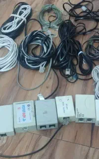 سیم تلفن وسوکت