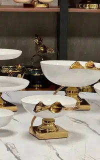سرویس پذیرایی فلزی لوکس مستقیم از تولیدی