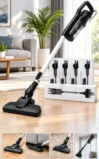 جارو برقی عصایی ایستاده وگاترونیکس مدل VE239