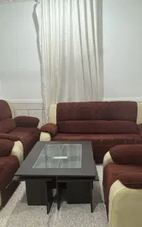 مبل هفت نفره به همراه میز عسلی
