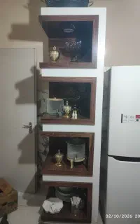 جا دکوری از جنس ام دی اف دو عدد