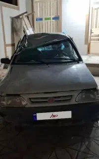 فروش وانت پراید بار آخر ۱۴۰۲ ، صدمه دیده