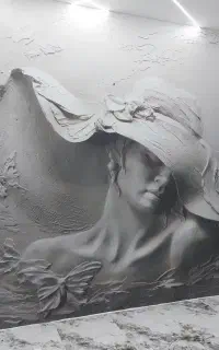 نصب انواع کاغذ دیواری و پوسترهای سه بعدی