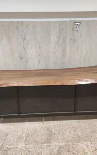 میز کار اداری کلاسیک چوب گردو